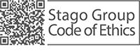 QR Code Code d'éthique du Groupe Stago.